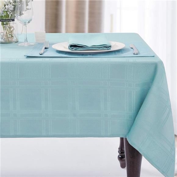 Table Cloth Wrinkle Resistant Decorative Table Cover, 52 X 70 NWT - Picture 1 of 6